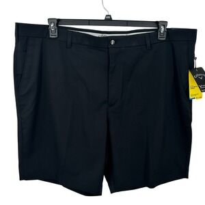 Callaway Mens Black Flex Fabric Active Waistband Golf Shorts Size 48W 9 Inseam